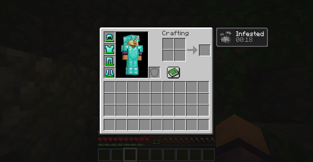 Screenshot #2:  Tipped Arrow.effect.infested | Arrows | Minecraft Iwe 
