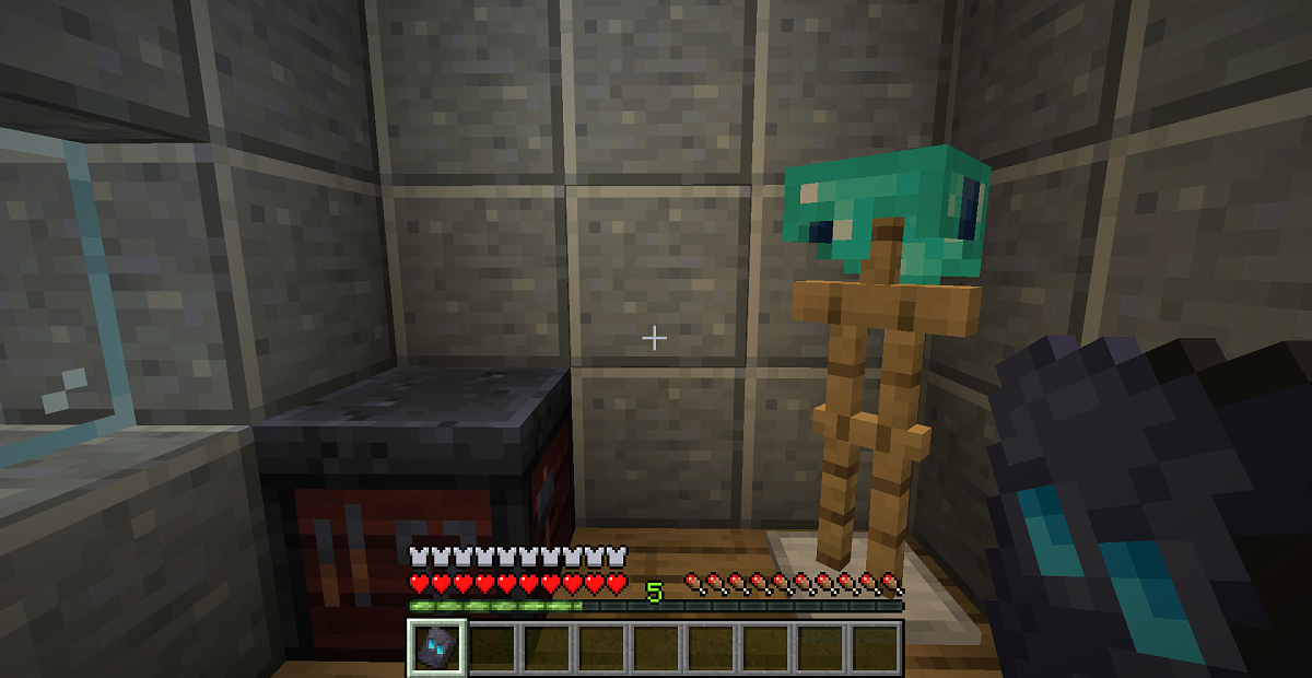 Screenshot #1:  Schnauze-Rüstigsbesatz Schmiedvorlag | Smithing Templates | Minecraft Buech 