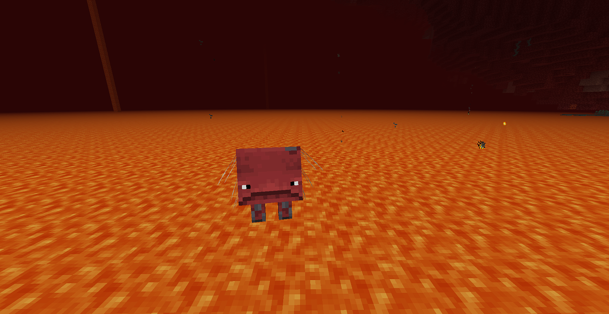 Screenshot #1:  Лавомѣрка | Мирная Твари | Minecraft Книга 