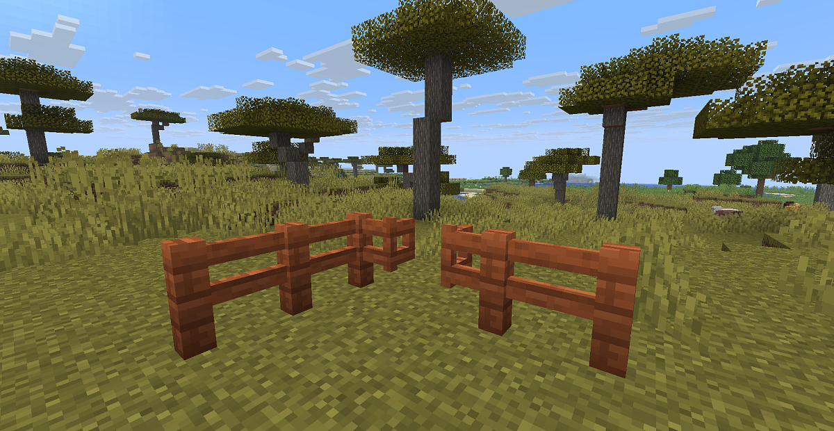 Screenshot #2:  Πύλη Φράχτη Ακακίας | Fence Gates | Minecraft Βιβλίο 