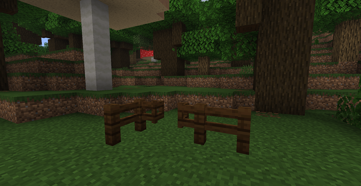 Screenshot #1:  Malhelkverka barilpordo | Fence Gates | Minecraft Libro 