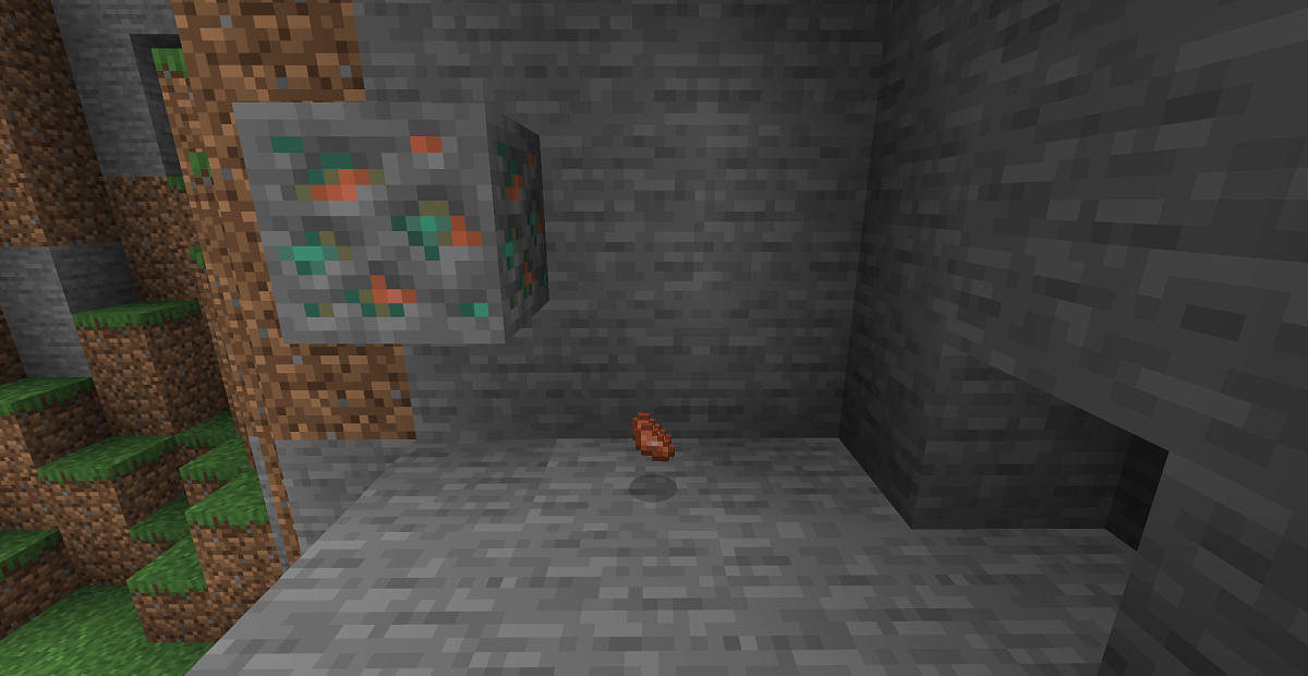 Screenshot #1:  Copper Nugget | Nuggets | Minecraft Libro 