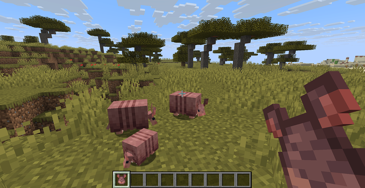 Screenshot #1:  ביצת זימון ארמדיל | Spawn ביצה | Minecraft ספר 