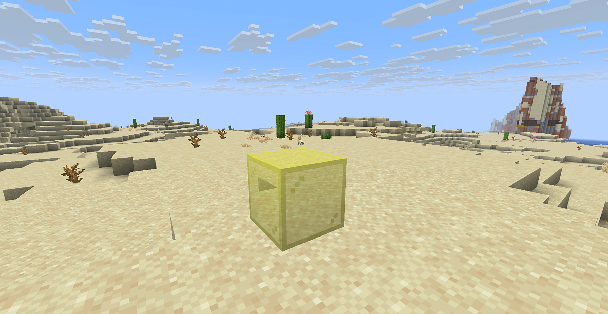 Screenshot #1:  Жовте скло | Скло | Minecraft Книга 