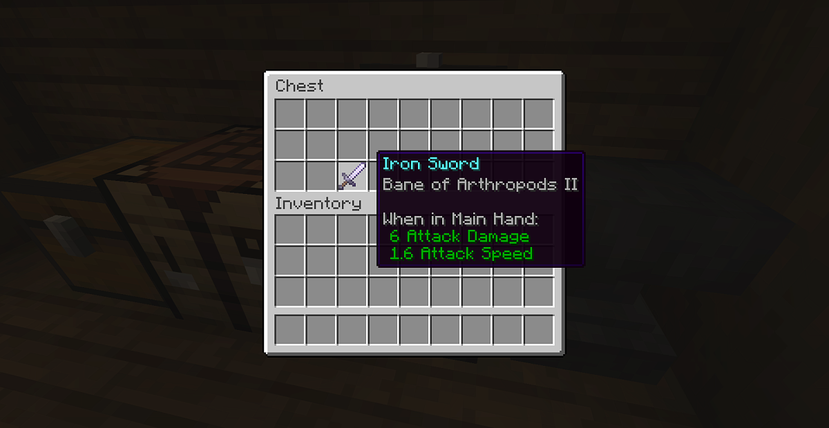 Screenshot #2:  Saħta tal-Insetti | Enchantings | Minecraft Ktieb 