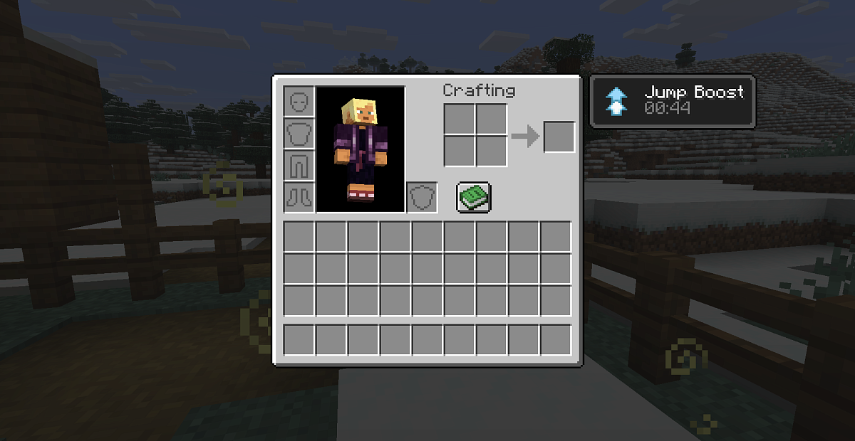 Screenshot #3:  Lingering Potion.effect.leaping | Мглавоє зїля | Minecraft Книга 