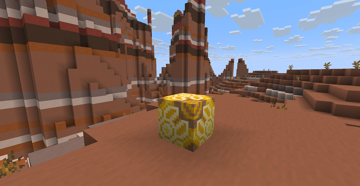 Screenshot #1:  Žuta glazirana terakota | Glazed Terracottas | Minecraft Knjiga 