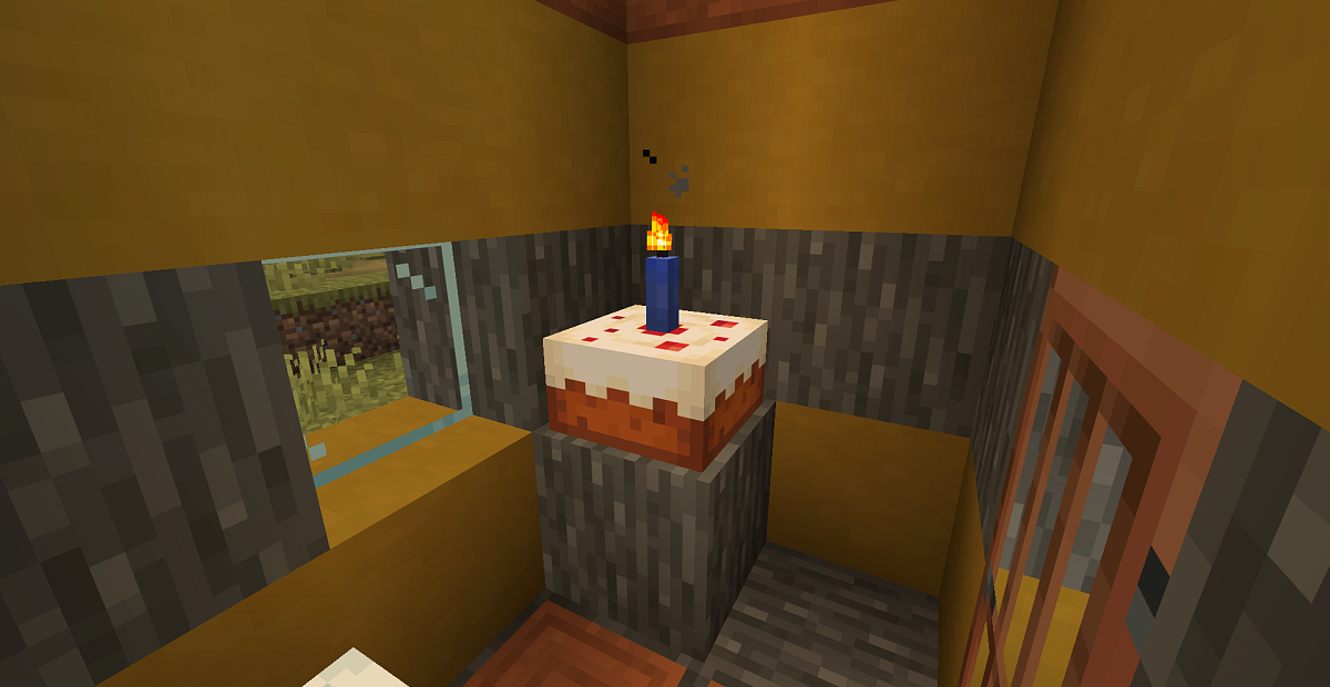 Screenshot #1:  Күөх чүмэчилээх торт | Cakes | Minecraft Кинигэ 