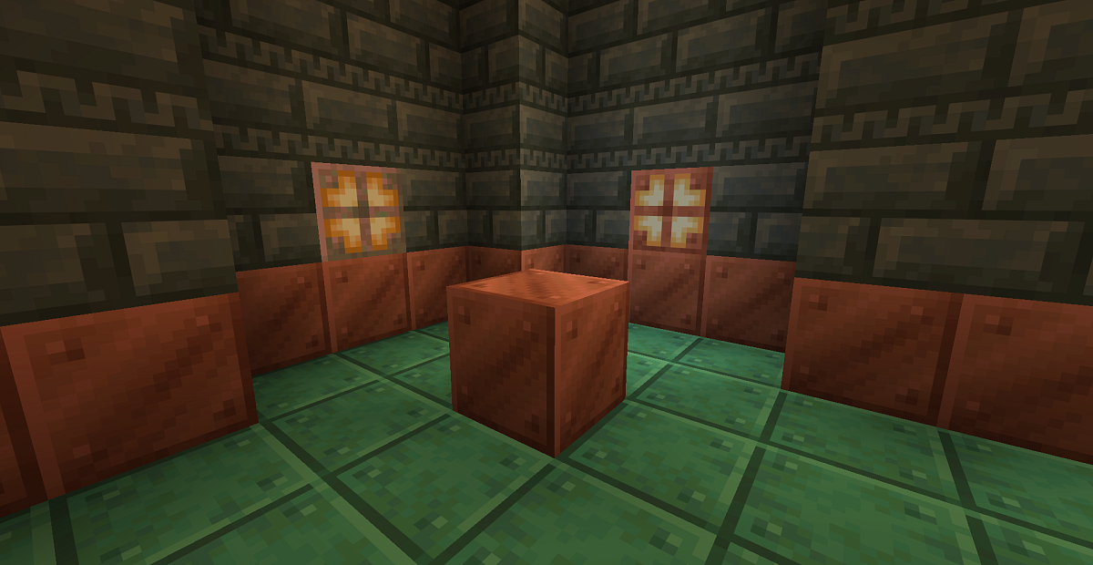Screenshot #1:  Copper Block | Blokoj of ore | Minecraft Libro 