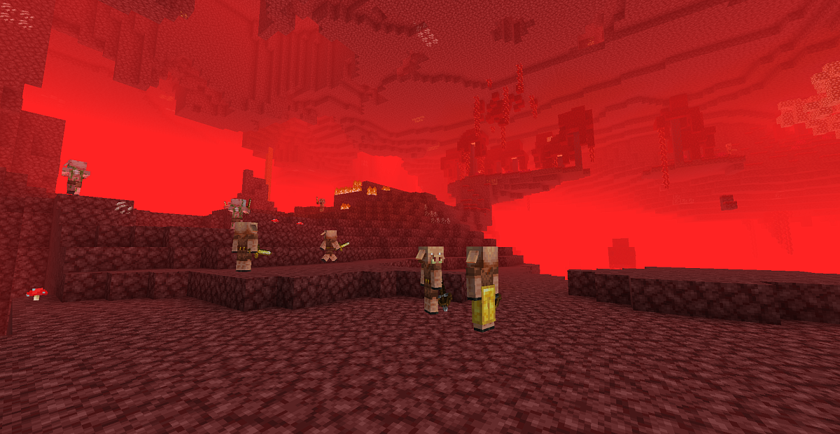 Screenshot #1:  Piglin | Neutral Mobs | Minecraft Book 