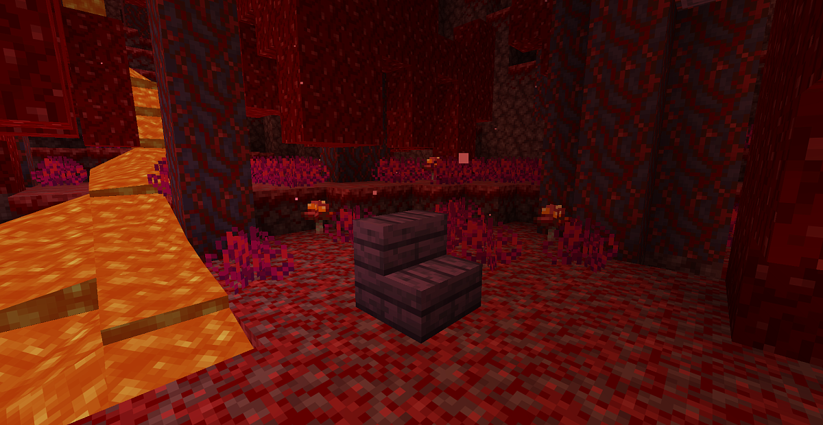Screenshot #1:  Karmesinschdiang | Stairs | Minecraft Buach 
