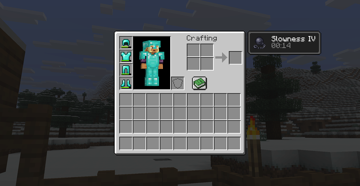 Screenshot #2:  Splash Potion.effect.strong Makkligiet | Skwektbrygd | Minecraft Buok 