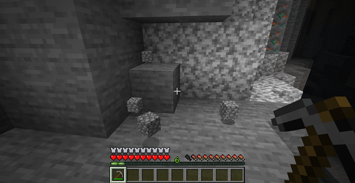 Screenshot #1:  Ŝtona pioĉo | Pickaxes | Minecraft Libro 