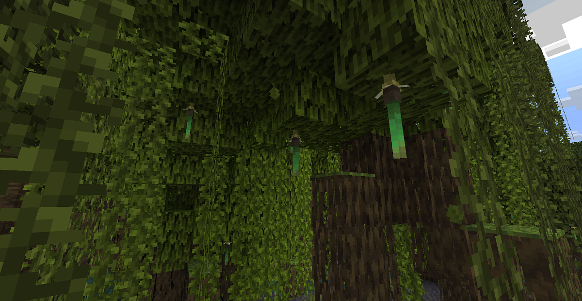 Screenshot #2:  Propagul Bakau | Saplings | Minecraft Buku 