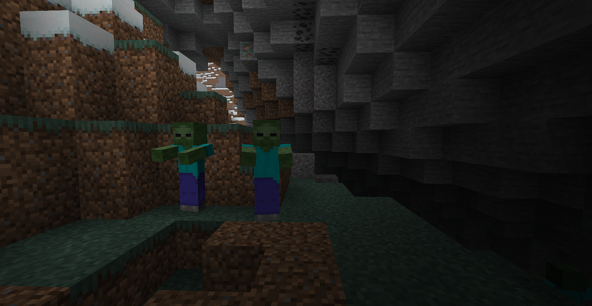 Screenshot #1:  Zombie | Hostile Kreature | Minecraft Buech 