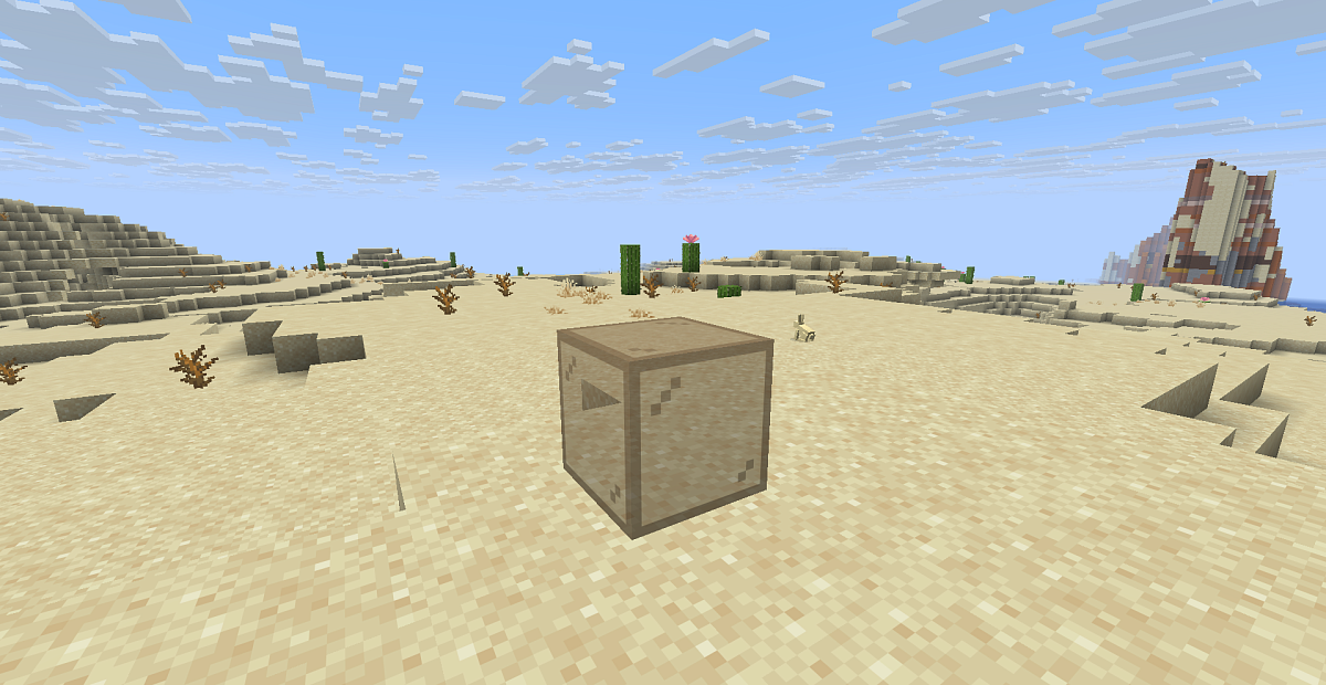 Screenshot #1:  Brún kleurd glês | Glês | Minecraft Boek 