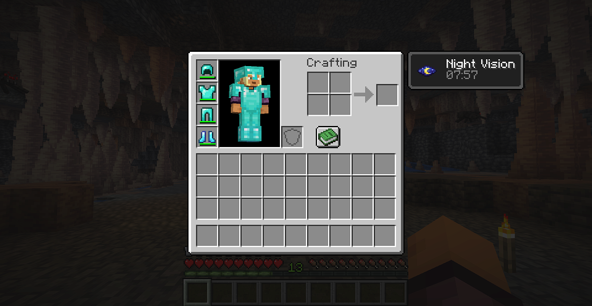 Screenshot #1:  Splash Potion.effect.long Нучный ник | Метателноє зїля | Minecraft Книга 