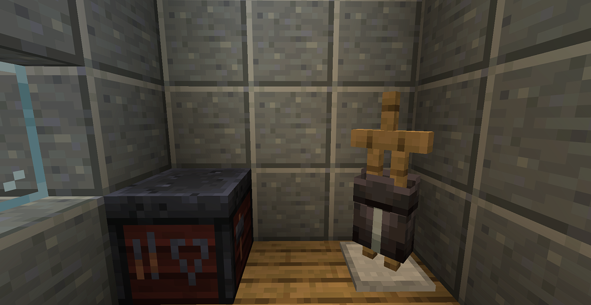 Screenshot #4:  Plagegeister-Rüstungsbesatz Schmiedevorlang | Smithing Templates | Minecraft Buach 