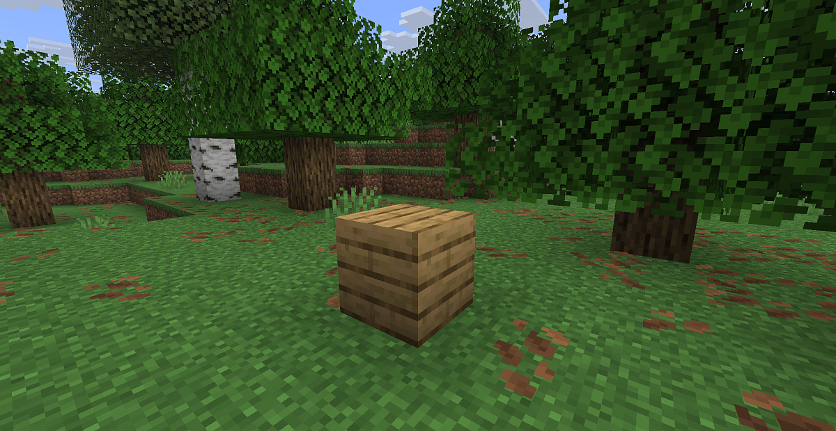 Screenshot #1:  Egeplanker | Planks | Minecraft Bog 