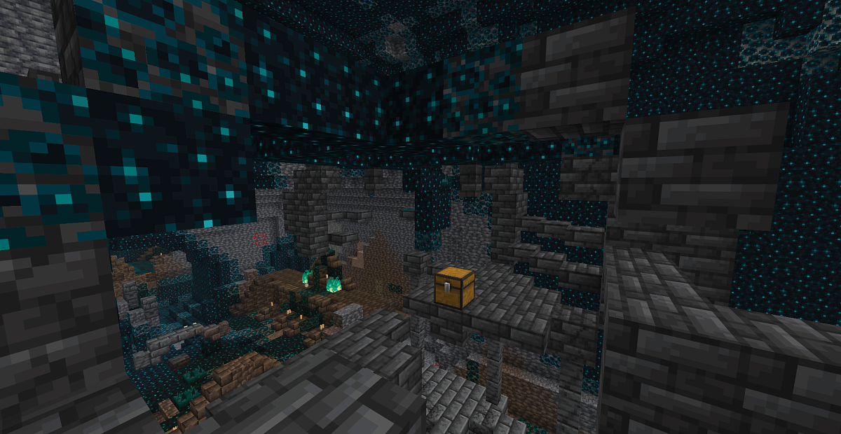 Screenshot #2:  Ancient City | Supermondo stuctures | Minecraft Libro 