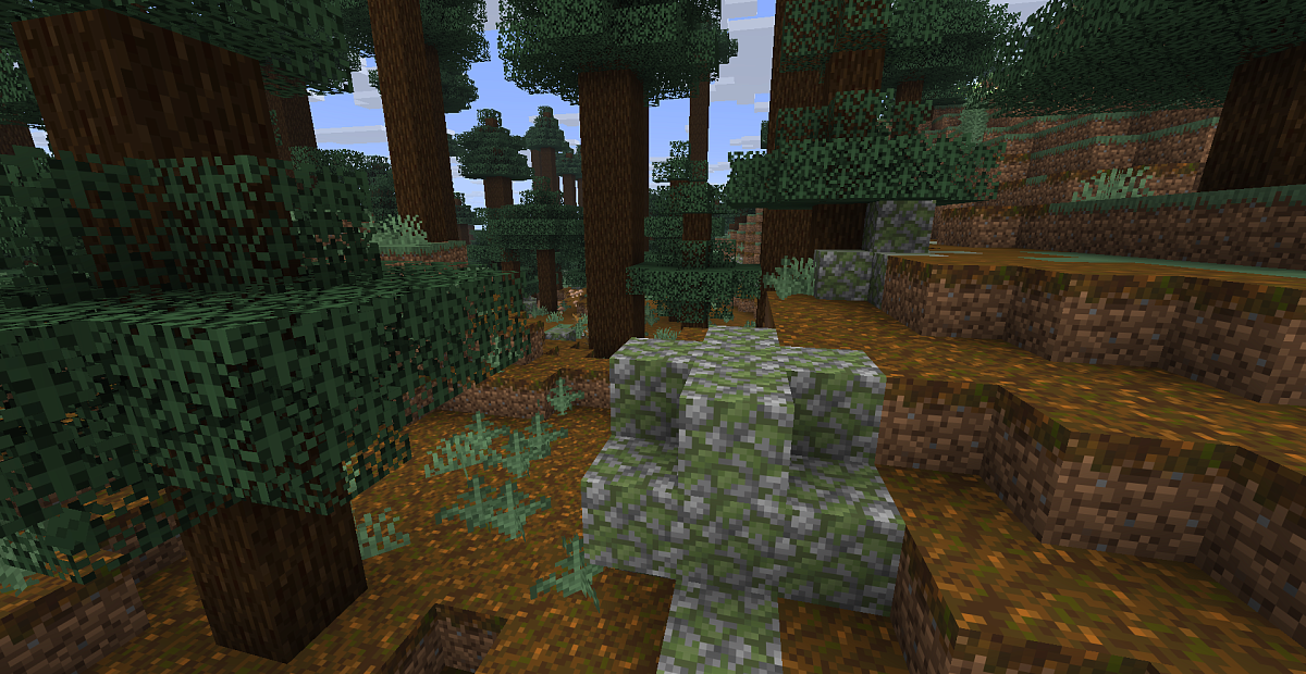 Screenshot #2:  Mossy Cobblestone | Other Stones | Minecraft Book 