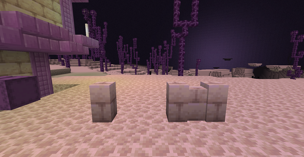 Screenshot #1:  Endstoaziaglmaua | Walls | Minecraft Buach 