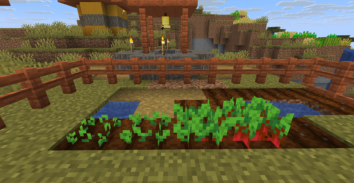 Screenshot #1:  Ranna | Garden bed | Minecraft Buach 