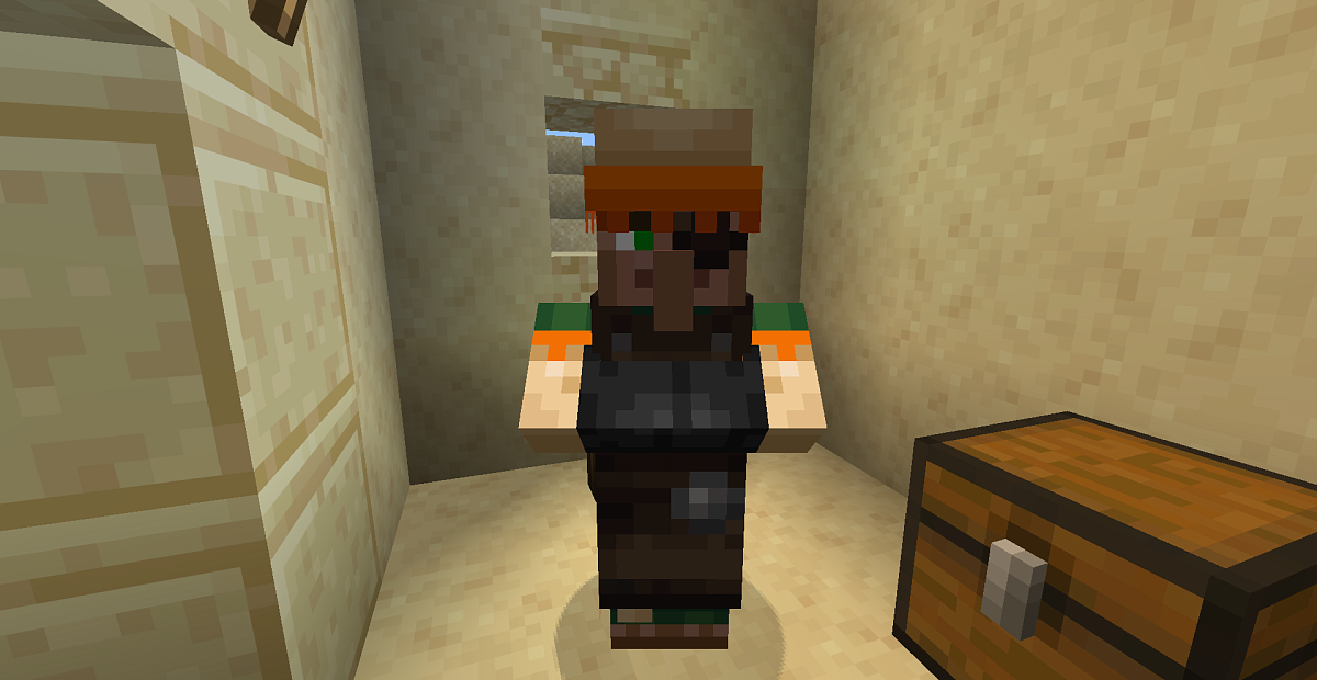 Screenshot #1:  Aldeano Herrero de armas | Villagers | Minecraft Libro 