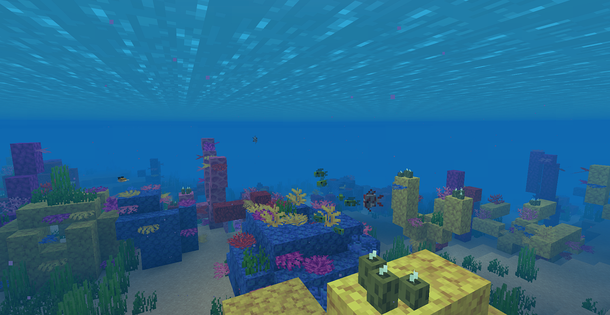 Screenshot #1:  Isdang Tropikal Mob | Fishes | Minecraft Libro 